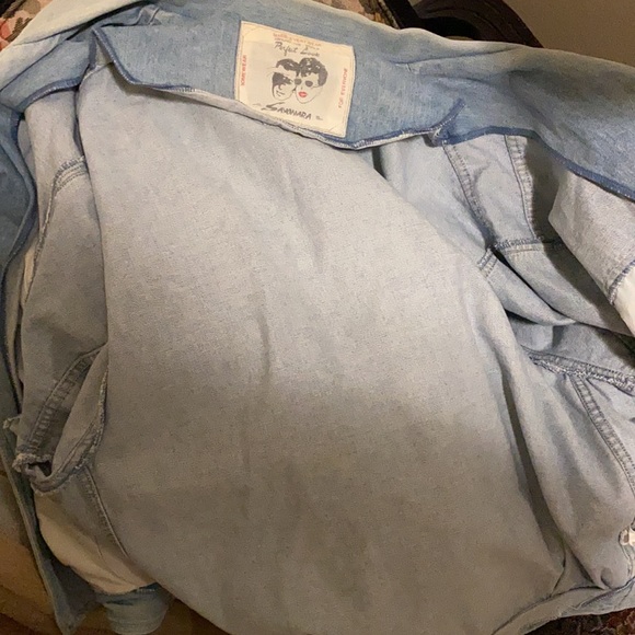Sayonara perfect look denim jacket size L - Picture 11 of 13